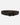 Demi Oval Buckle Studded Leather Belt - Time Out Clothing