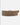 Brown belt with decorative studs and a gold buckle on a white background