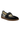 A front view of a black Mary Jane sneaker with ‘70’ written in white on the side.