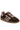a brown and pink mohair sneaker with pink ‘70’ on the side in pink mohair on a white background