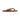 Brown sandal on a white background