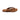 Brown sandal on a white background