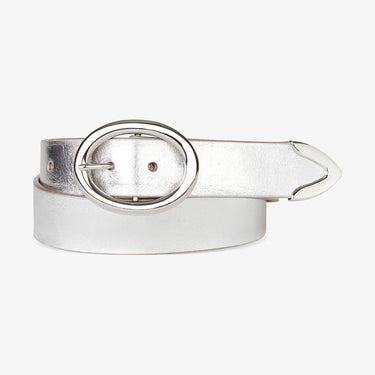 Eziz Metallic Leather Belt - Time Out Clothing