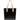 A black patent leather tote bag with a diamond-quilted pattern on the front and light beige shoulder straps, shown against a plain white background.