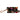Consuela black crossbody bag with colorful heart and floral print, tan wristlet strap, and striped woven shoulder strap.