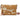 A tan suede crossbody clutch bag with an abstract white paint splatter pattern, featuring a light tan leather wristlet strap and a colorful striped woven shoulder strap, with a 'DON'T BE A TRAP' brand patch on the front.