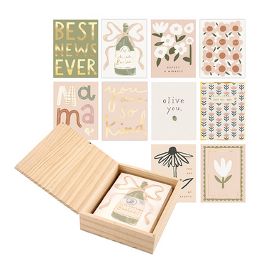 Everyday Card Set & Wood Box - Time Out Clothing