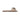 beige sandal with big flower appliqué on the strap on white background