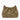 a close up o f a cowhide leather crossbody with a tiger pattern