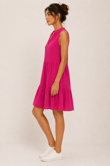 Daisy Double Gauze Dress