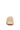Beige sandal with textured strap on a white background