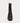 The image shows the front of a rounded toe black leather boot on a white background.