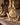 Brown cowboy boots and straw hat on a wooden surface with 'Live Music Night' sign in the background.