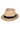 a natural fedora on a neutral background
