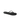 Black sandal on a white background