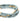 Blue howlite stone wrap bracelet/necklace
