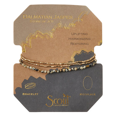 Set of bracelets on a branded card with 'Scout' jewelry logo