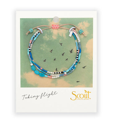 A semi precious stone bracelet