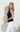 Shirred High Neck Keyhole Tank - Time Out Clothing