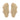 Top-down view of a pair of beige slippers showing the textured sole with a spiral pattern and the brand name 'solé' embossed in the center.