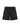 Black shorts on a white background