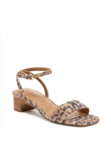 August Leopard Ankle Strap Sandal by Kelsi Dagger - Time Out Clothing