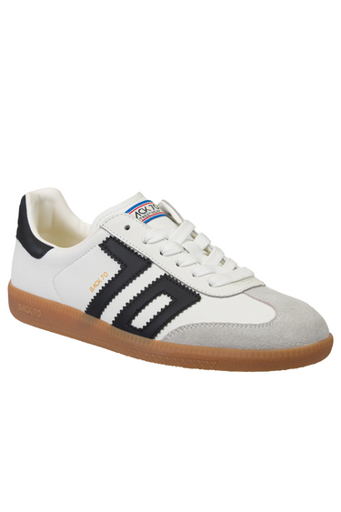 Cloud Sneaker in White & Black by Back 70 - Time Out Clothing