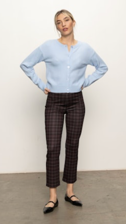 Carnaby Kick Crop Plaid Legging Pant from Sanctuary – Time Out