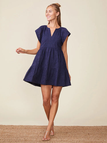 Embroidered Eyelet Everyday Dress by Anthem - Time Out Clothing