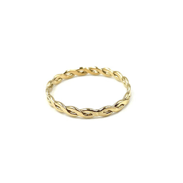 Resort Collection Gold Woven Ring - Time Out Clothing
