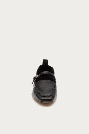 Ferry Black Mary Jane Flats by Kelsi Dagger