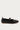 Side view of Kelsi Dagger Ferry Mary Jane flat in black leather with adjustable buckle strap