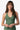 Mara Faux Tortoise Tankini l Fatigue Green l Crinkle Texture by Helen Jon - Time Out Clothing