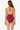 Tortoise Ring Plunge One-Piece Solid Texture Swimsuit by Helen Jon - Time Out Clothing