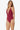 Tortoise Ring Plunge One-Piece Solid Texture Swimsuit by Helen Jon - Time Out Clothing