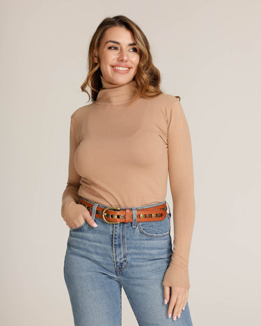 Jasmyn Studded Leather Belt - Time Out Clothing