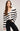 Melanie Black Striped Cardigan