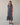 Ruffle Midi Dress in Navy Leaves Print from Bella Dahl - Time Out Clothing