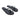 Indie Glitter Sandal - Disco Black - Time Out Clothing
