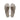 Pair of tan valentina flip-flops with tan floral straps on a white background