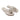 Pair of tan valentina flip-flops with floral designs on a white background