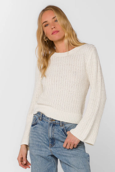 Solvang Textured Crewneck Sweater - Time Out Clothing