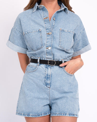Yade Classic Oval Buckle Leather Belt - Time Out Clothing