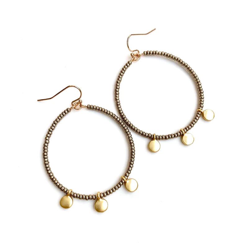Disco Hoop Earring Time Out Clothing