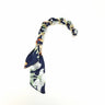 Navy Print - Gold Chain Scarf Strap - Time Out Clothing