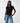 Joni Power Shoulder Tee - Time Out Clothing