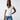 Tati Power Shoulder V-Neck Top - Time Out Clothing
