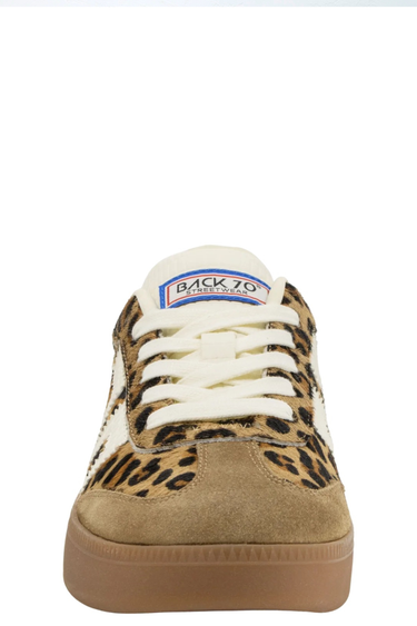 Boston Sneaker in Leopard Print - Time Out Clothing