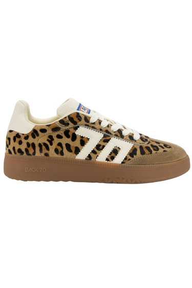 Boston Sneaker in Leopard Print - Time Out Clothing