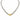Allure Gold Barrel Mixed Metal Statement Necklace By Erin Gray - Time Out Clothing